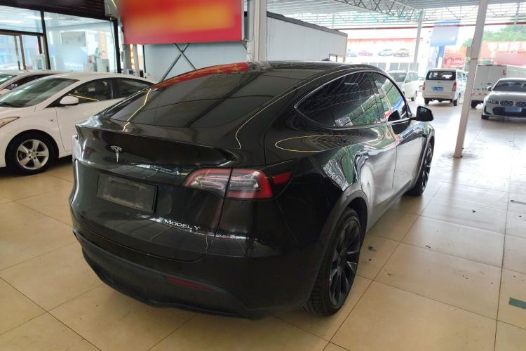 Used Tesla Model Y 2022 Revised Version Rear-Wheel Drive Rear Right 45 Deg