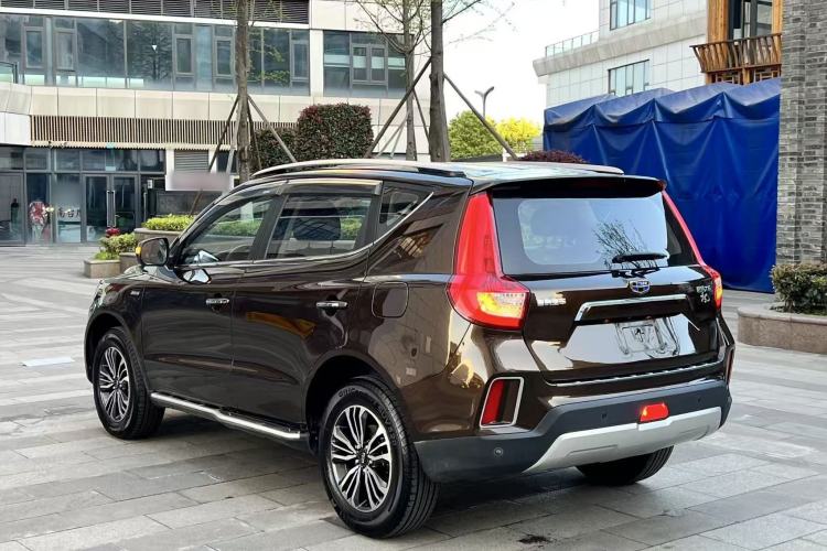 Used Geely Auto Vision X6 2016 1.3T CVT Flagship Model Rear Left 45 Deg