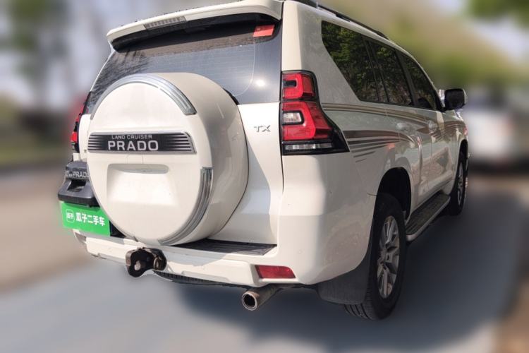 Used Toyota Prado 2018 3.5L Automatic TX-L with Rear-Mounted Spare Tire Rear Right 45 Deg
