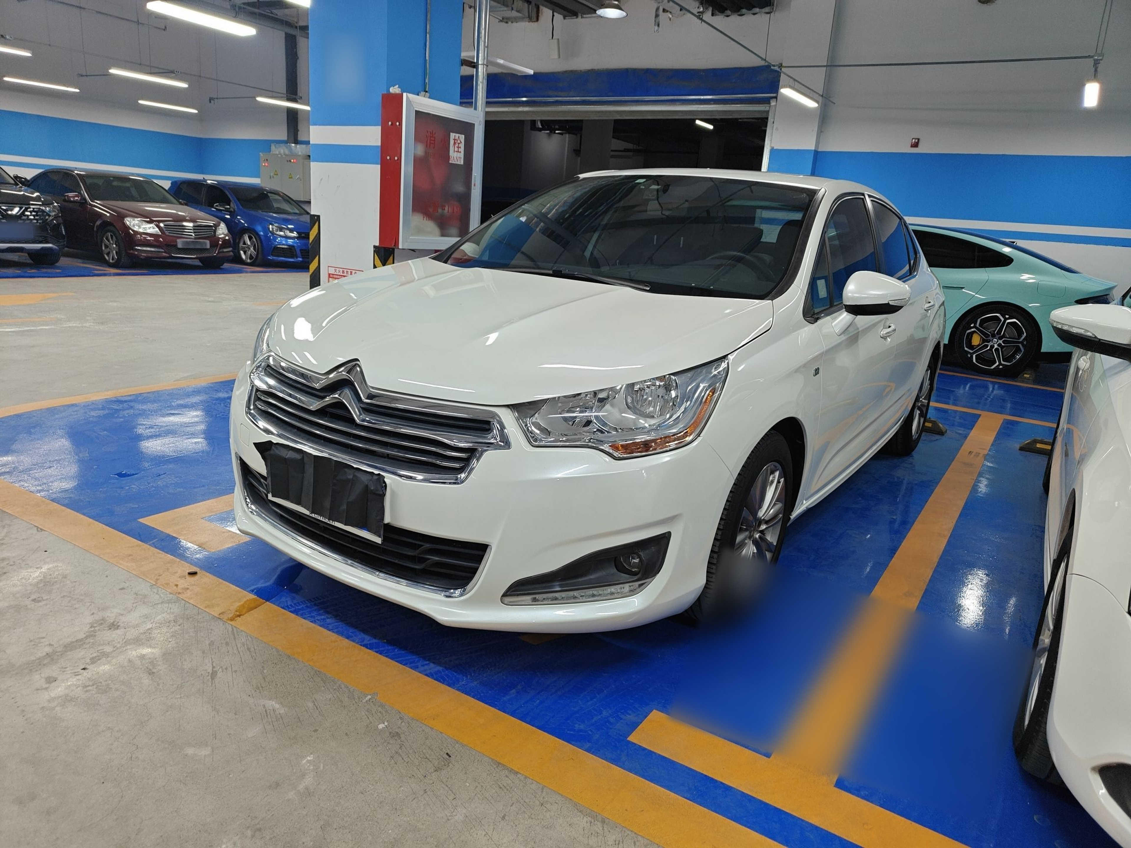 Parte inferior delantera