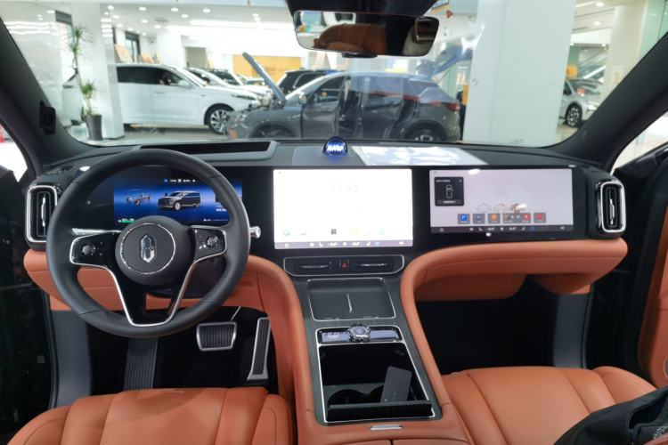 Used Hima AITO M9 2024 Range-Extended Ultra Version 42 kWh 6-Seater Model Center Console