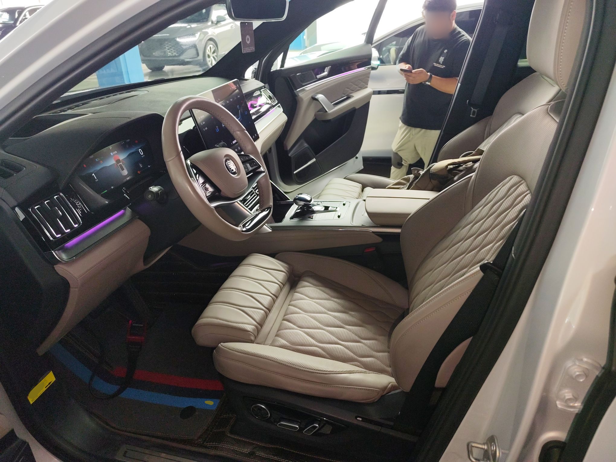 Interior delantero