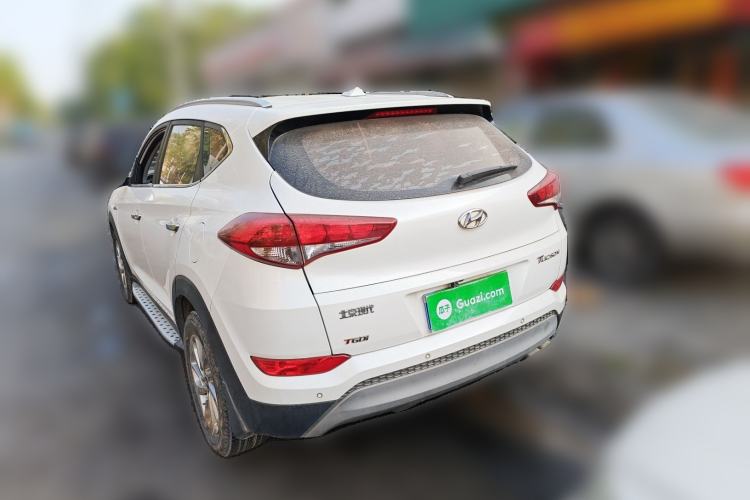 Used Hyundai Tucson 2015 1.6T Dual-Clutch Two-Wheel-Drive Smart Model Rear Left 45 Deg