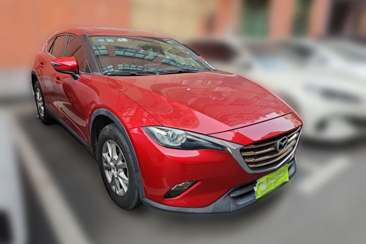 Used Mazda CX-4 2018 2.0L Automatic Two-Wheel Drive Blue Sky Dynamic Version China VI Standard Front Right 45 Deg