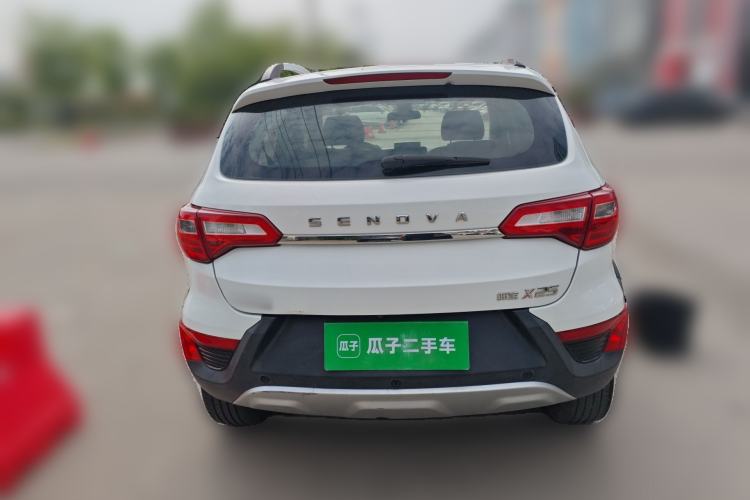 Used BAIC Senova X25 2015 1.5L Automatic Elite Model Rear