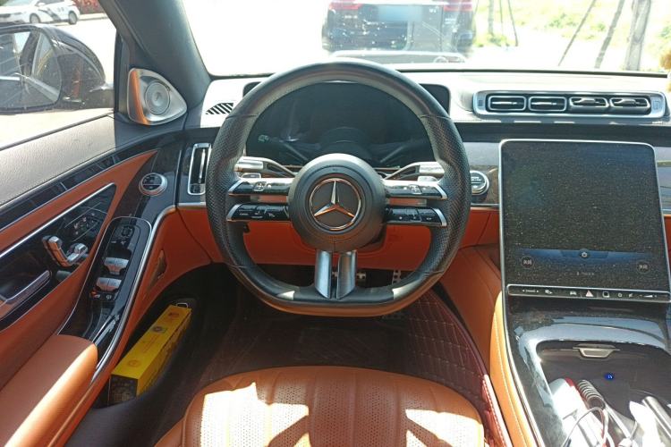 Used Mercedes-Benz S-Class 2021 S 450 L 4MATIC Steering Wheel