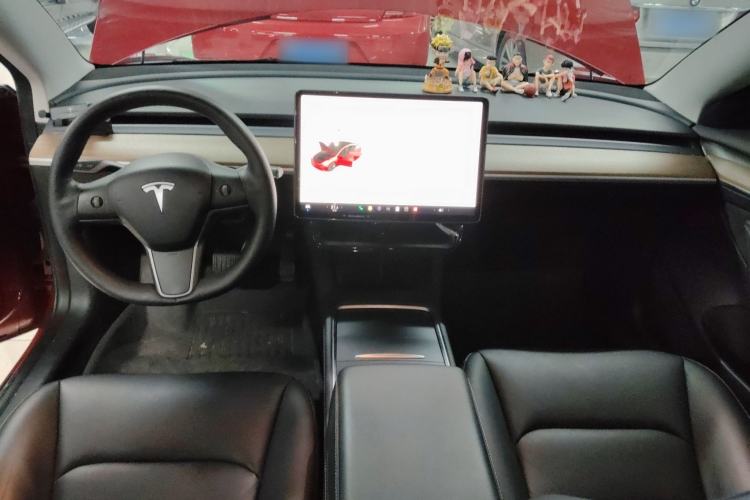 Used Tesla Model 3 2021 Revised Version Standard Range Rear-Wheel Drive Upgraded Edition 3D1 Center Console