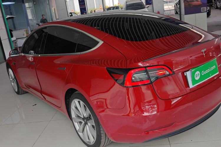 Used Tesla Model 3 2020 Revised Version Standard Range Rear-Wheel Drive – Upgraded Edition Rear Left 45 Deg