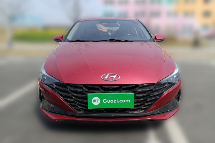 Used Hyundai Elantra 2021 1.5L CVT LUX Prestige Edition Front