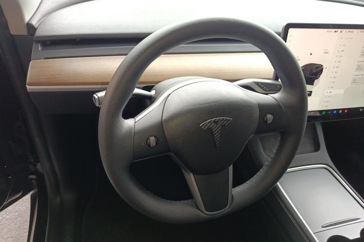 Used Tesla Model Y 2022 Rear-Wheel-Drive Version Steering Wheel