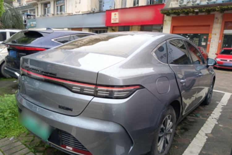 Used BYD Destroyer 05 2023 Champion Edition DM-i 55KM Luxury Model Rear Right 45 Deg