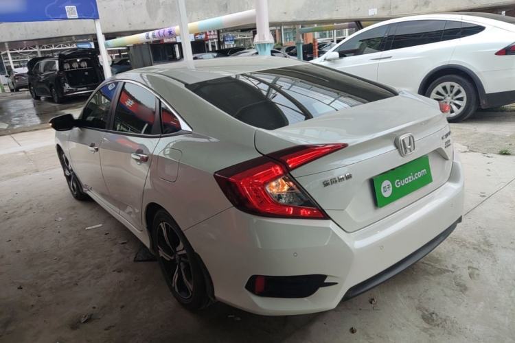 Used Honda Civic 2019 220TURBO CVT Power Edition China VI Emission Standard Rear Left 45 Deg