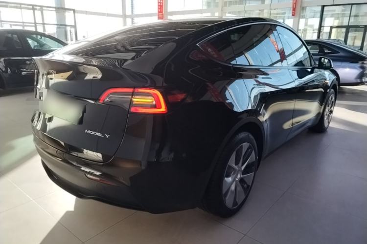 Used Tesla Model Y 2022 Revised Version Rear-Wheel Drive Rear Right 45 Deg
