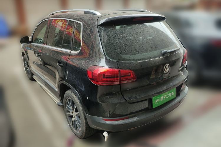 Used Volkswagen Tiguan 2015 1.8TSI Automatic Two-Wheel Drive Luxury Model Rear Left 45 Deg