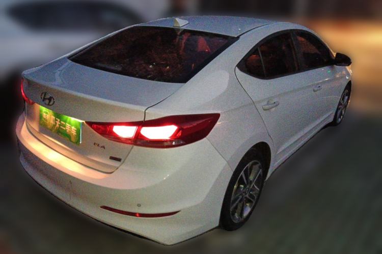 Used Hyundai Elantra (6th Generation / Lingdong) 2016 1.6L Automatic ZhiXuan – Elite Version Rear Right 45 Deg