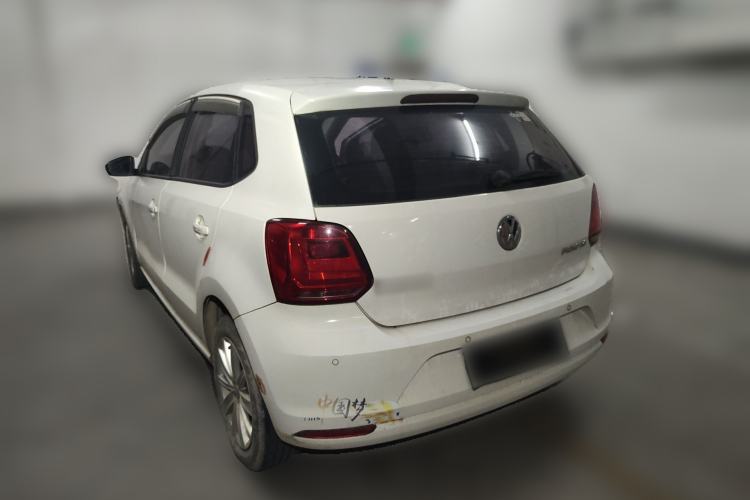 Used Volkswagen Polo 2014 1.6L Automatic Comfort Edition Rear Left 45 Deg