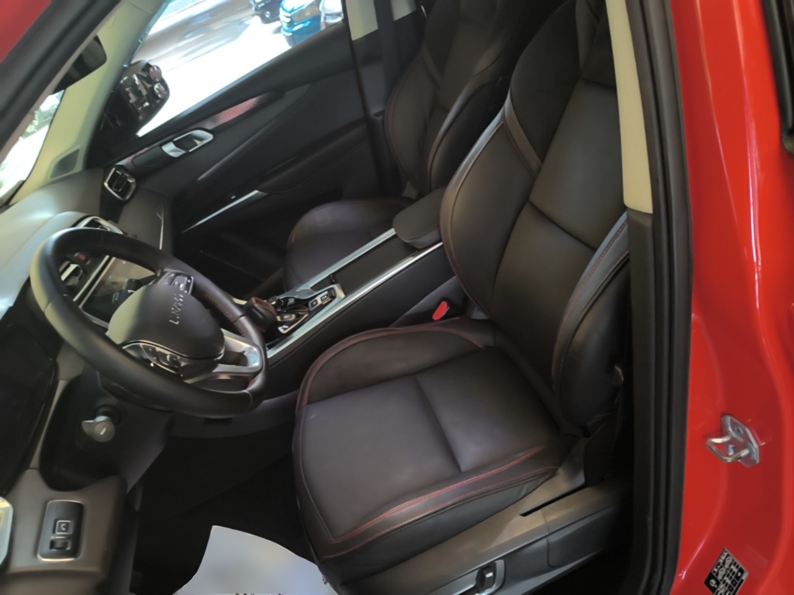 Avant de la voiture