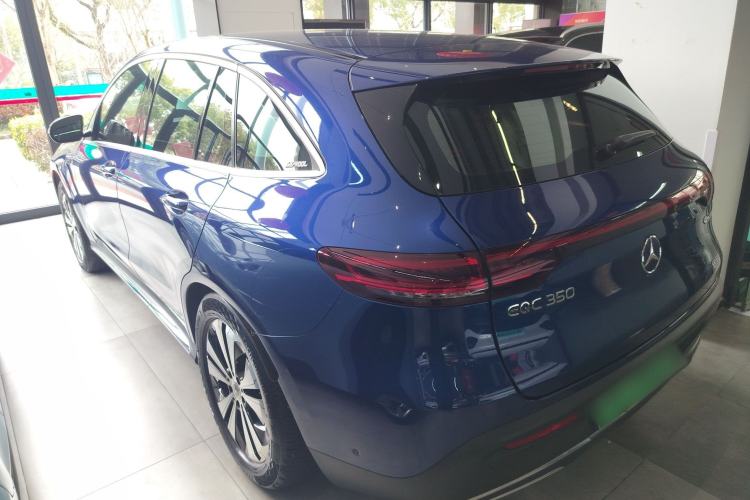 Used Mercedes-Benz EQC 2021 EQC 350 4MATIC Rear Left 45 Deg