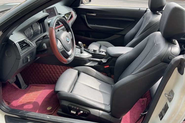 Used BMW 2 Series 2019 225i Convertible Coupe Sports Design Package Left Rear Seat