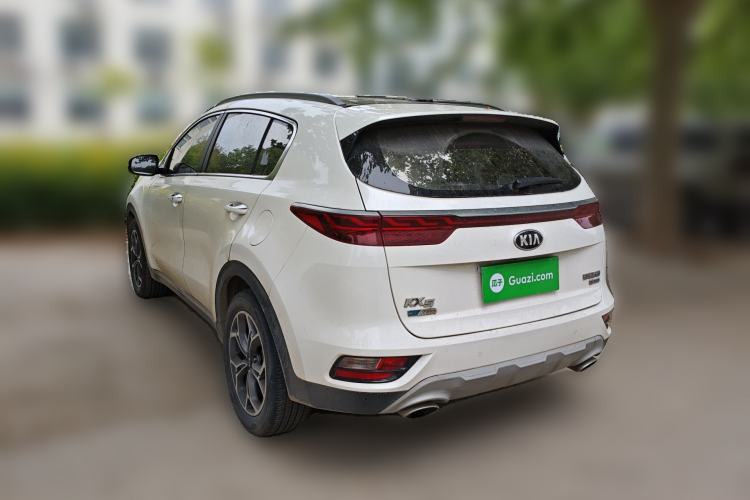Used Kia KX5 2019 1.6T Automatic Two-Wheel Drive Luxury Edition Rear Left 45 Deg