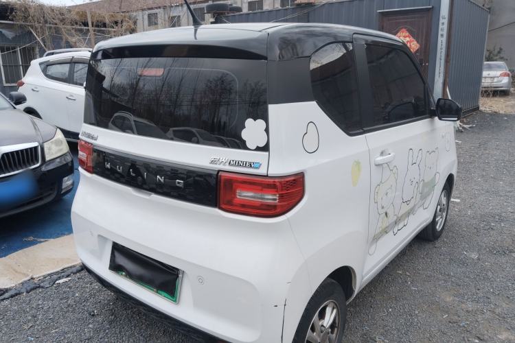 Used Wuling Hongguang MINIEV 2020 Enjoyment Model Lithium Iron Phosphate Rear Right 45 Deg