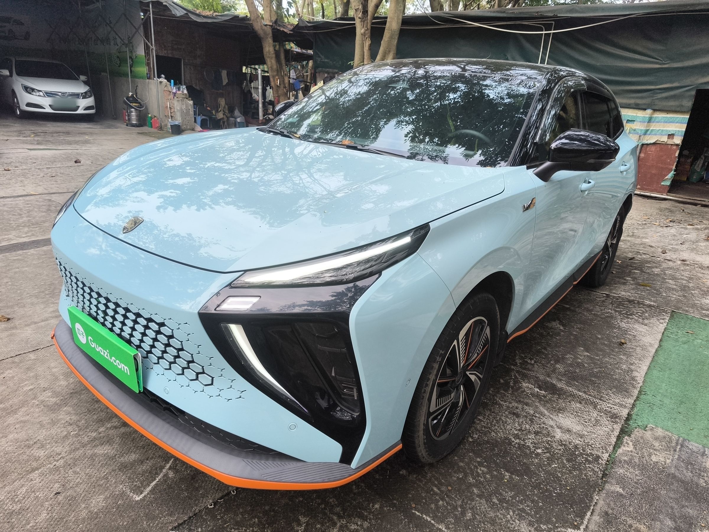 Parte inferior delantera