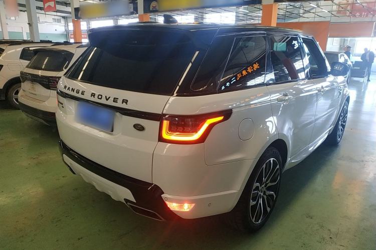 Used Land Rover Range Sport 2021 3.0 L6 YAO Black Edition Rear Right 45 Deg