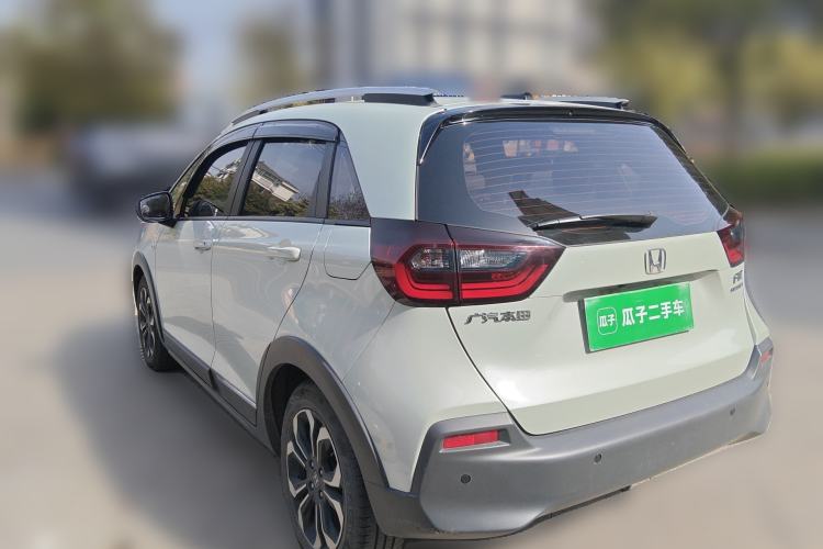 Used Honda Fit 2021 1.5L CVT Trendy Version Rear Left 45 Deg