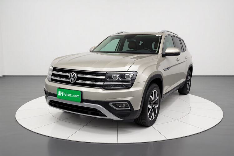 Used Volkswagen Teramont 2017 380TSI Four-Wheel Drive Luxury Edition Front Left 45 Deg