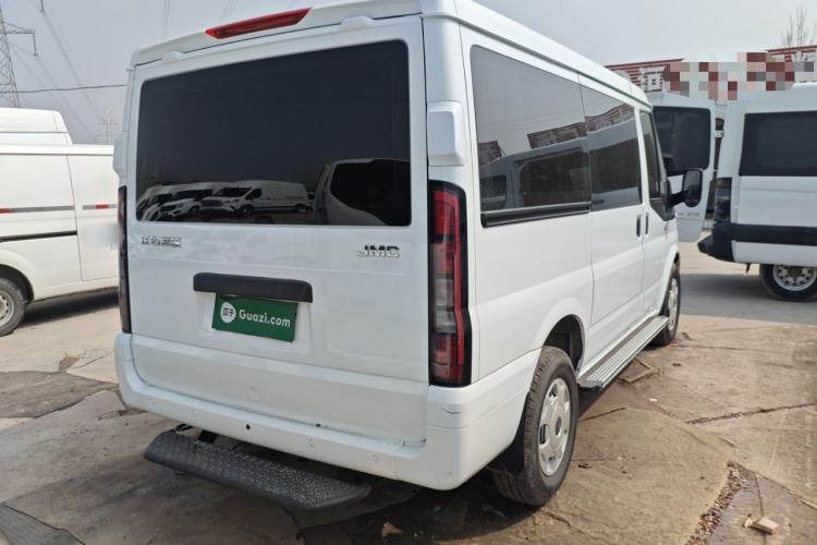 Used JMC Fushun 2023 2.0T Manual Short Wheelbase Low-Roof Commercial Multi-Purpose Passenger Vehicle 6 Seats with Lift-Up Tailgate
