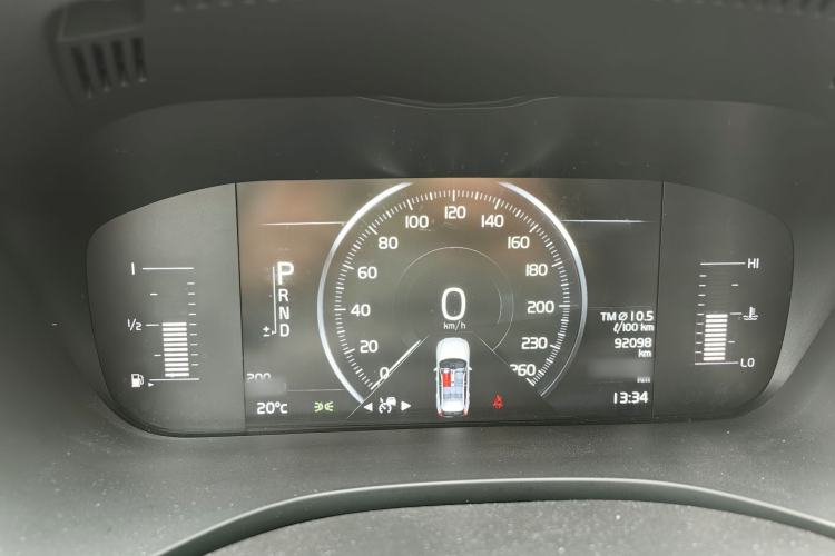 Used Volvo XC60 2019 T5 4x4 Smart Edition China VI Standard Instrument Cluster