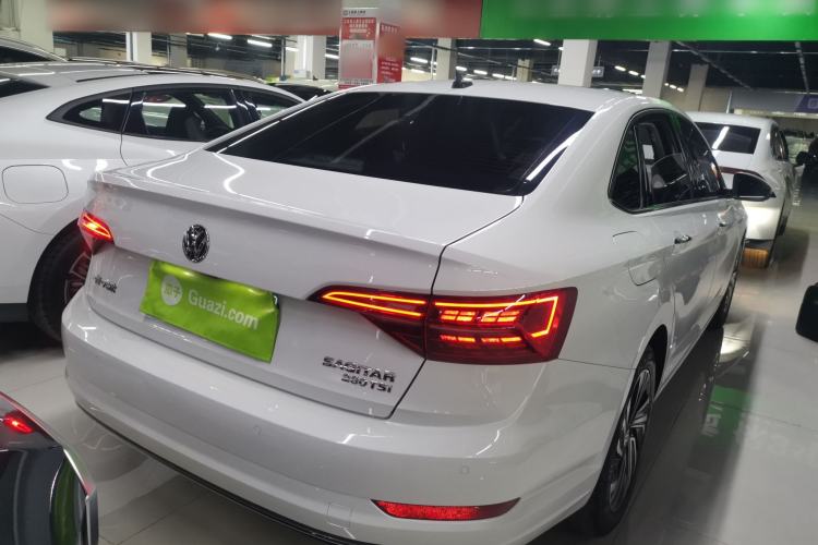 Used Volkswagen Sagitar 2022 280TSI DSG Flyover Edition Rear Right 45 Deg