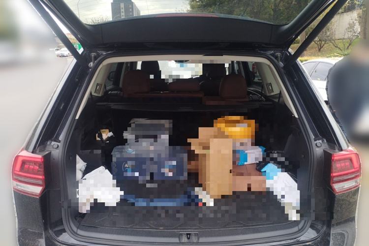 Used Volkswagen Teramont 2017 380TSI Four-Wheel Drive Comfort Edition Trunk