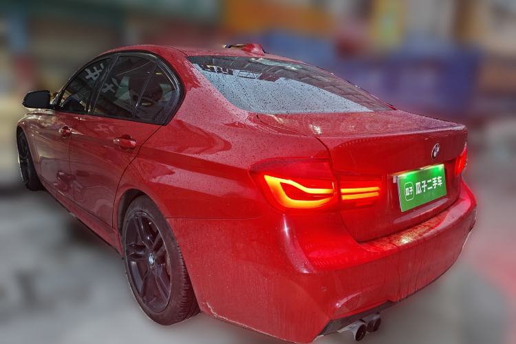 Used BMW 3 Series 2019 320i M Sport Night Edition Rear Left 45 Deg