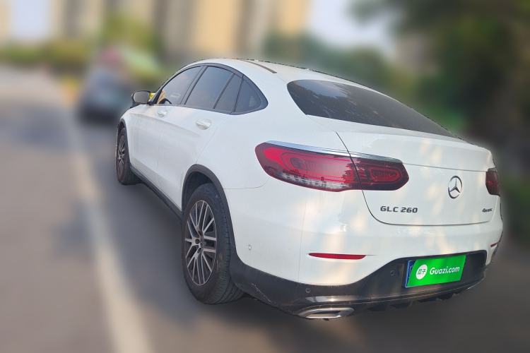 Used Mercedes-Benz GLC Coupe 2023 GLC 260 4MATIC Coupe SUV Rear Left 45 Deg