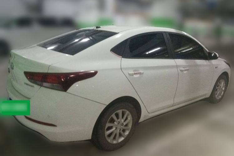Used Hyundai Verna (new generation) 2016 1.4L Manual Youth Edition GS Rear Right 45 Deg