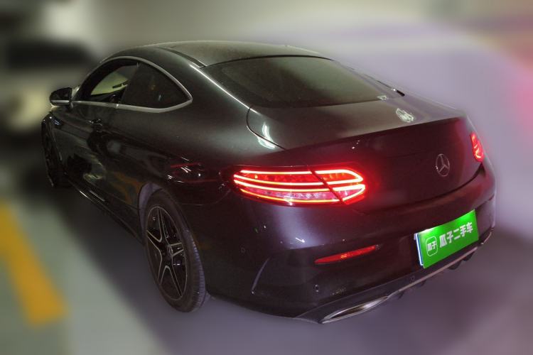 Used Mercedes-Benz C-Class 2020 C 260 Coupe Rear Left 45 Deg