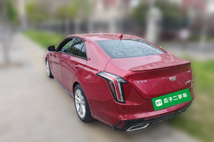 Used Cadillac CT4 2020 28T Fashion Edition Rear Left 45 Deg