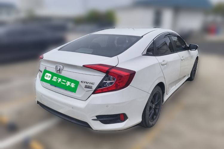 Used Honda Civic 2019 220TURBO Manual Jinkong Edition China VI Rear Right 45 Deg