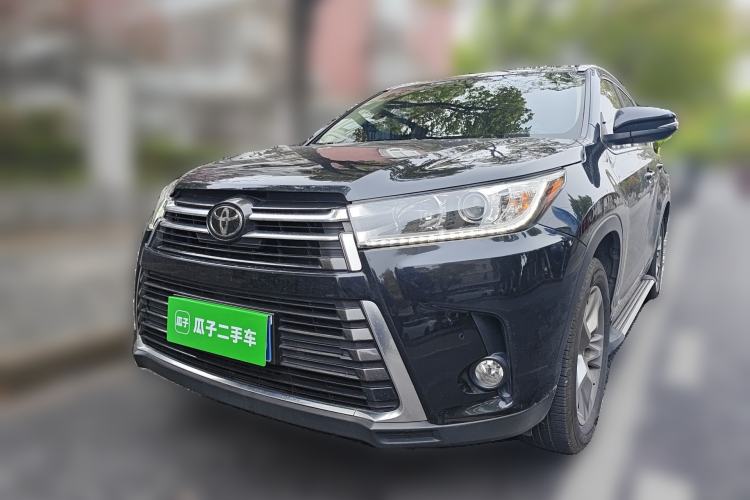 Used Toyota Highlander 2018 2.0T Four-Wheel Drive Prestige Version 7 Seats China VI Standard