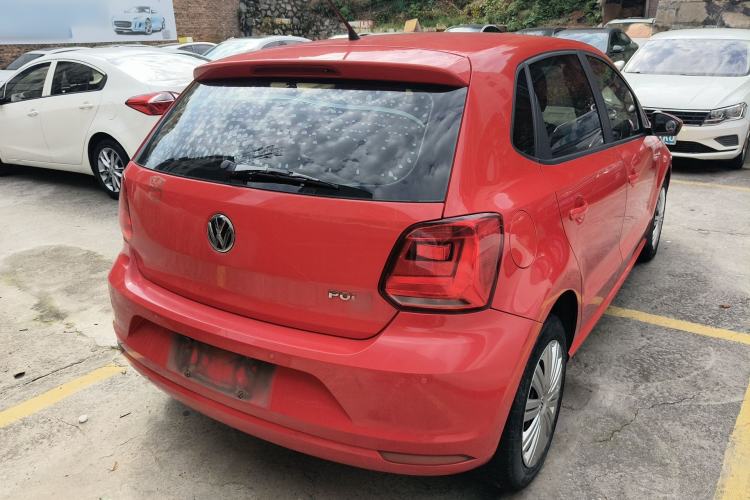 Used Volkswagen Polo 2016 1.6L Automatic Comfort Model Rear Right 45 Deg