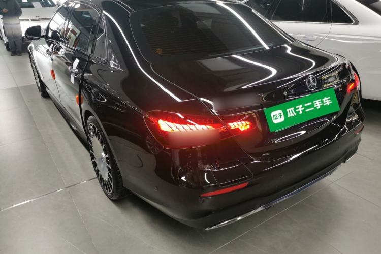 Used Mercedes-Benz E-Class New Energy 2021 E 350 e L Plug-in Hybrid Sports Sedan
