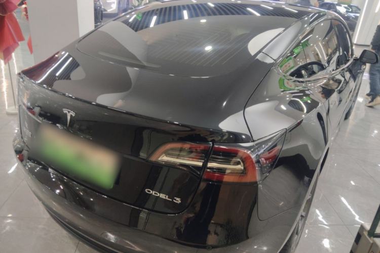 Used Tesla Model 3 2020 Standard Range Rear-Wheel Drive Upgraded Version Rear Right 45 Deg