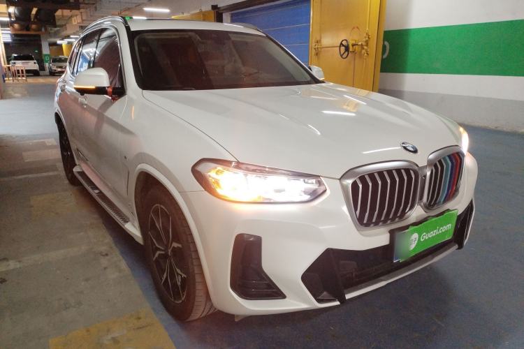 Used BMW X3 2022 Restyled xDrive25i M Sport Package Front Right 45 Deg