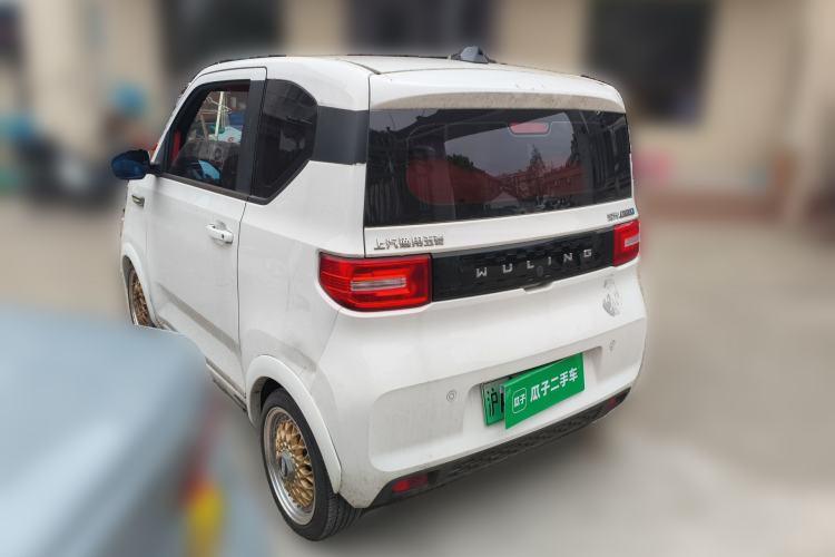 Used Wuling Hongguang MINIEV 2020 Enjoyment Model Lithium Iron Phosphate Rear Left 45 Deg