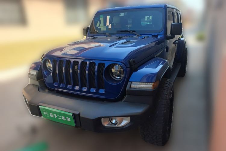 Used Jeep Wrangler 2019 2.0T Sahara Four-Door Version China VI Emission Standard