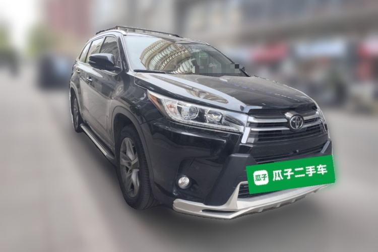 Used Toyota Highlander 2018 2.0T Four-Wheel Drive Prestige Version 7 Seats China VI Standard Front Right 45 Deg