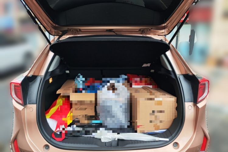 Used Acura CDX 2016 1.5T Two-Wheel Drive Deluxe Edition Trunk