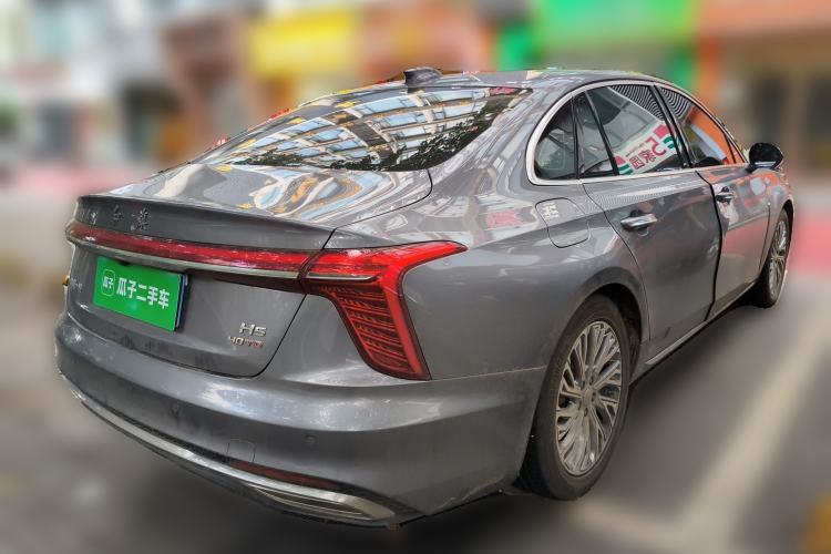 Used Hongqi H5 2023 2.0T Automatic Smart Connect Flagship Edition Rear Right 45 Deg