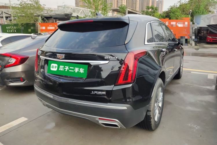 Used Cadillac XT5 2021 2.0T Two-Wheel Drive Luxury Version Rear Right 45 Deg